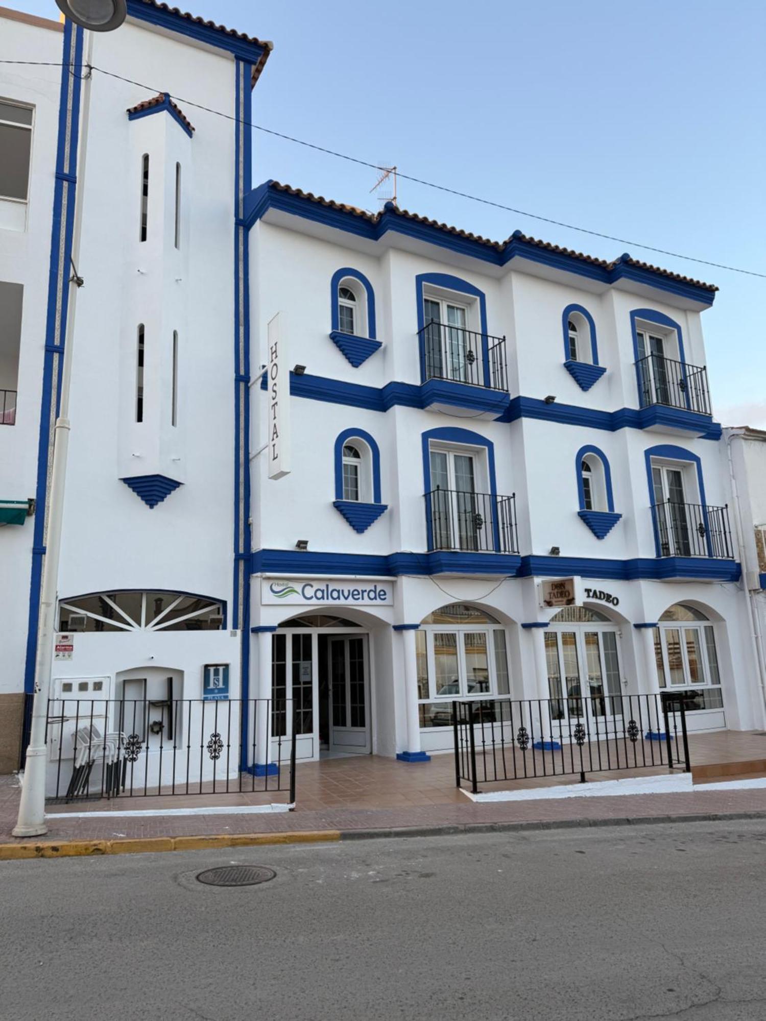Hostal Calaverde Villaricos Exteriör bild
